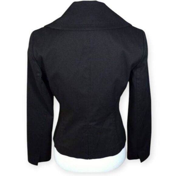 HALOGEN BLACK 2 BUTTON BLAZER SZ.S EUC. - Picture 4 of 7
